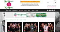 Desktop Screenshot of marijuanaselfies.com